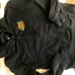 Santa Cruz hoodie red rose